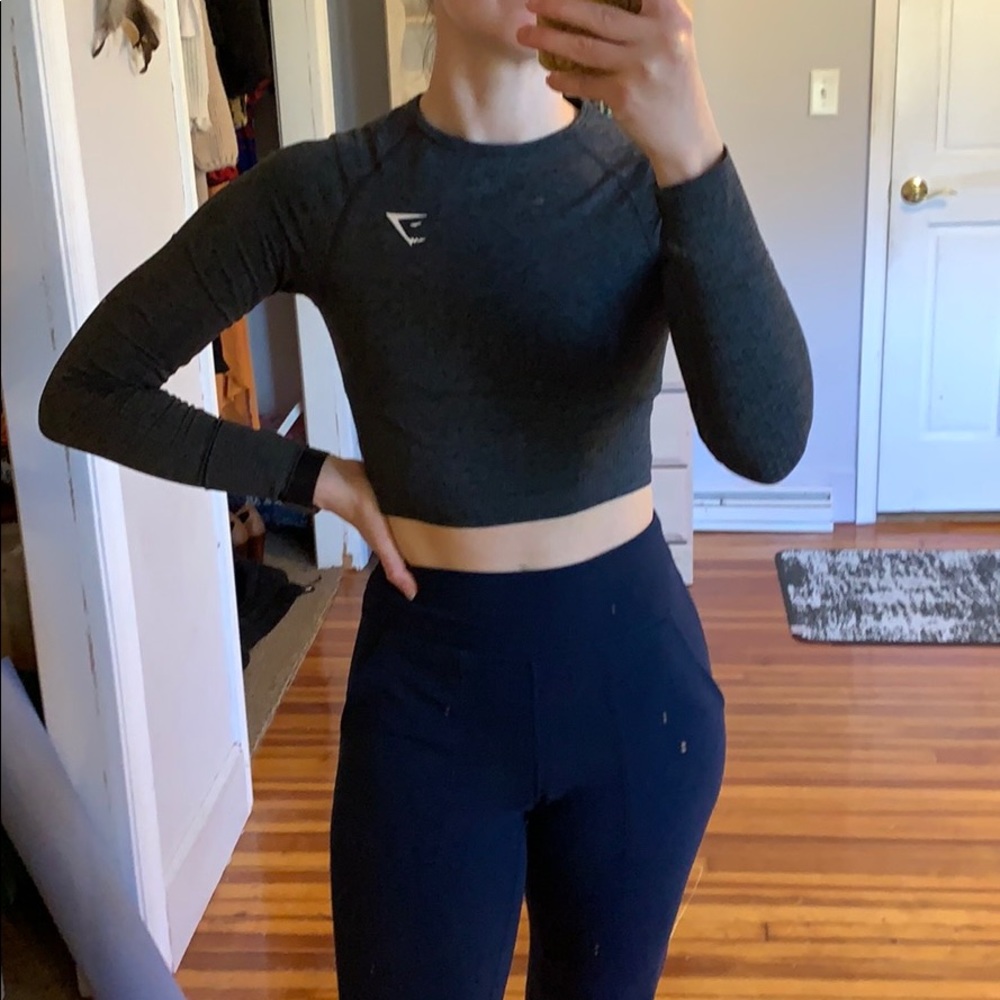 Gymshark Vital Seamless Long Sleeve Crop